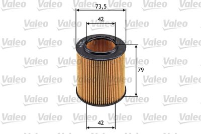 Масляный фильтр VALEO 586566 для BMW X4