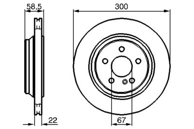 Brake Disc 0 986 478 473