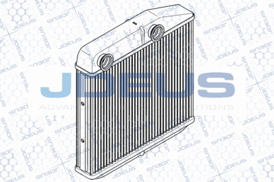JDEUS RA2111151 Радиатор печки  для ALFA ROMEO (Альфа-ромео)