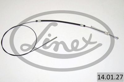 Тросик, cтояночный тормоз LINEX 14.01.27 для FIAT UNO
