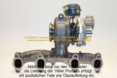 LADER AUFLADUNG SCHLÜTTER TURBOLADER 16600320 7