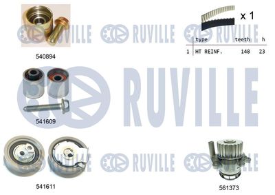 RUVILLE 5503191 Комплект ГРМ  для SEAT EXEO (Сеат Еxео)