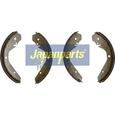 JAPANPARTS Комплект барабанных колодок