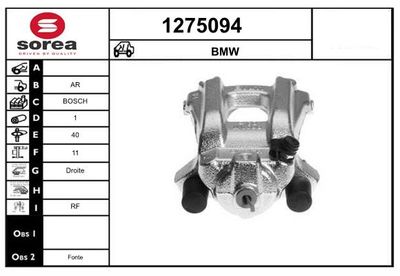 BREMSSATTEL SNRA 1275094