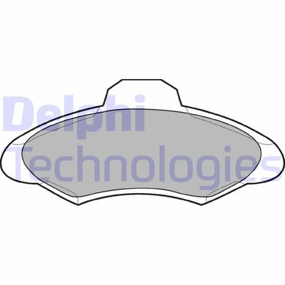 DELPHI LP673 Тормозные колодки и сигнализаторы  для FORD ORION (Форд Орион)