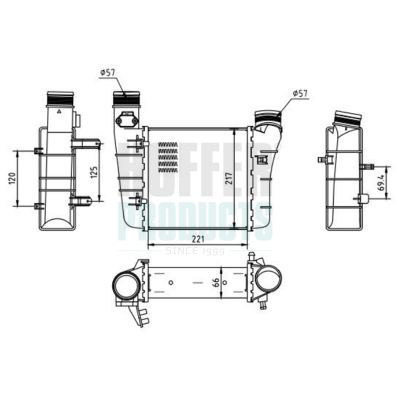 INTERCOOLER COMPRESOR