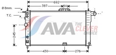 RADIATOR RACIRE MOTOR