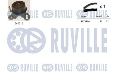 Комплект ремня ГРМ RUVILLE 550450 для MITSUBISHI COLT