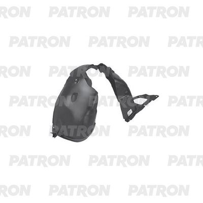 Обшивка, колесная ниша PATRON P72-2333AR для PEUGEOT 208
