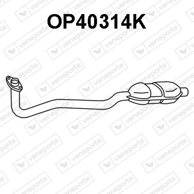 VENEPORTE OP40314K Катализатор  для OPEL CORSA B (S93) 1.4 i (F08, F68, M68)