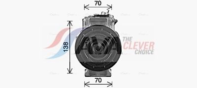 KOMPRESSOR KLIMAANLAGE AVA Clever Choice MSAK755 1