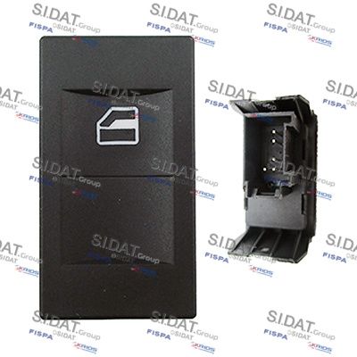 Выключатель, стеклолодъемник SIDAT 5.145390A2 для VW POLO