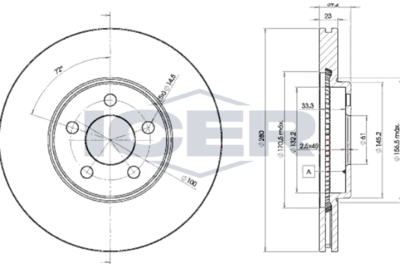 Tarcza hamulcowa ICER 78BD5300-2