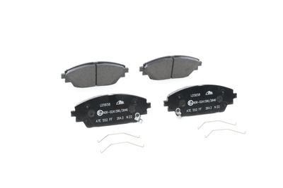 BREMSBELAGSATZ SCHEIBENBREMSE ATE 13047056582 25