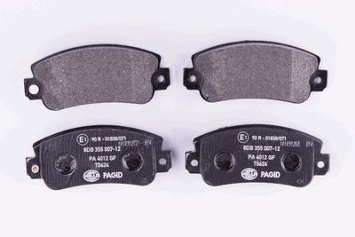 Комплект тормозных колодок, дисковый тормоз HELLA 8DB 355 007-121 для FIAT UNO