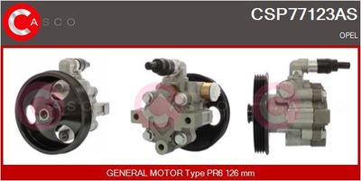 CASCO Hydraulikpumpe, Lenkung Brand New HQ (CSP77123AS)