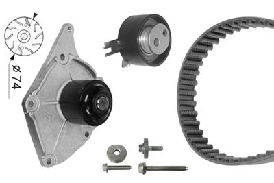 Bosch Water Pump & Timing Belt Kit 1 987 946 441