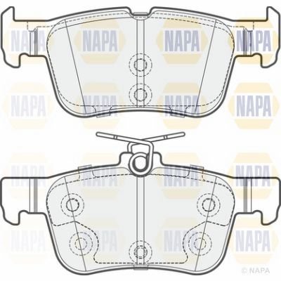 Brake Pad Set NAPA PBP7100