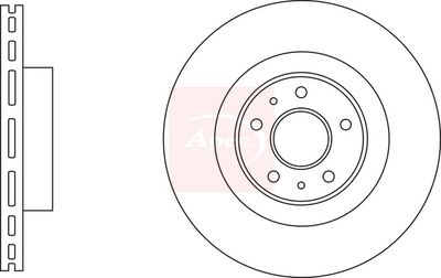 APEC Brake Disc DSK3240