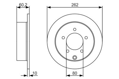 Brake Disc 0 986 479 A41