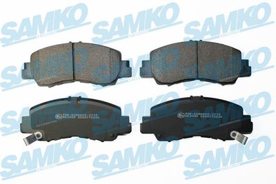 Комплект тормозных колодок, дисковый тормоз SAMKO 5SP2230 для MITSUBISHI ECLIPSE	CROSS