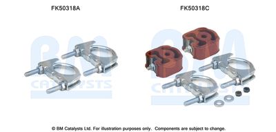 Монтажен комплект, изпускателна тръба BM Catalysts FK50318
