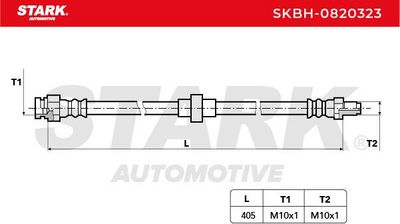 спирачен маркуч STARK SKBH-0820323