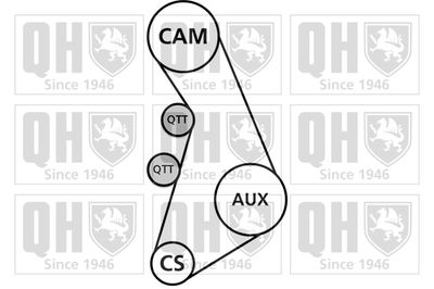 SET CUREA DE DISTRIBUTIE QUINTON HAZELL QBK643 1