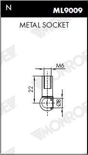 AMORTIZOR PORTBAGAJ MONROE ML5617 3