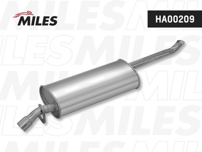Глушитель выхлопных газов конечный MILES HA00209 для OPEL VECTRA