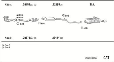 ABGASANLAGE WALKER CIK028186