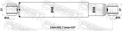 Shock Absorber 04110-010R