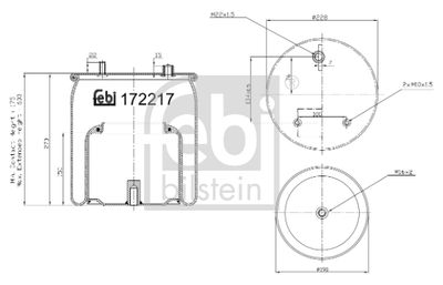 FEBI BILSTEIN Federbalg, Luftfederung
