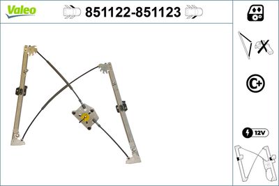 MECANISM ACTIONARE GEAM VALEO 851122