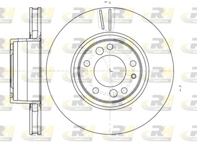 ROADHOUSE 6346.10 Тормозные диски  для BMW 5 (E34) M5