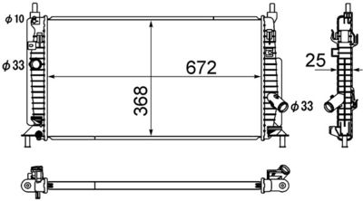 RADIATOR RACIRE MOTOR