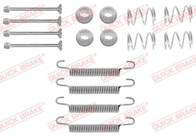 Tillbehörssats, bromsbackar, parkeringsbroms QUICK BRAKE 105-0711