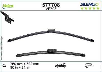 Pióro wycieraczki VALEO 577708