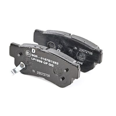 BREMSBELAGSATZ SCHEIBENBREMSE DELPHI LP1539 6