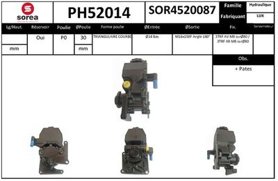 HYDRAULIKPUMPE LENKUNG EAI PH52014