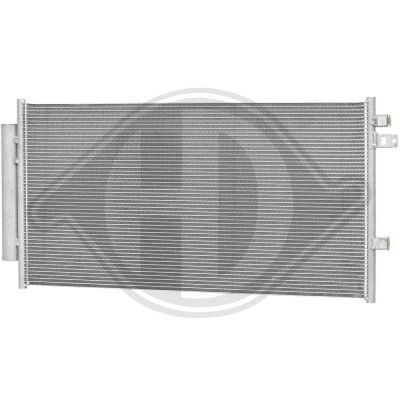 DIEDERICHS DCC2037 Радиатор кондиционера  для FIAT 500X (Фиат 500x)