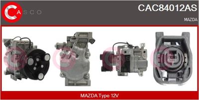 Компрессор, кондиционер CASCO CAC84012AS для MAZDA CX-7