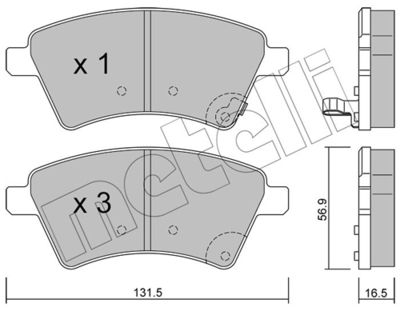 SET PLACUTE FRANA FRANA DISC