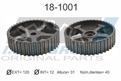 Gear/Sprocket, camshaft 18-1001