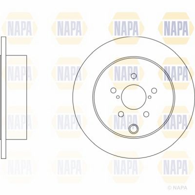 Brake Disc NAPA NBD5653