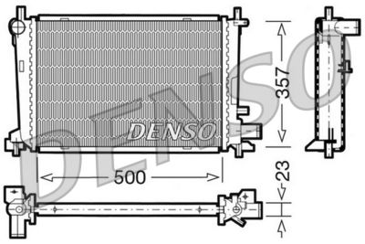 DENSO Kühler, Motorkühlung