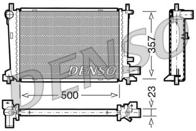 DENSO Radiateur (DRM10038)