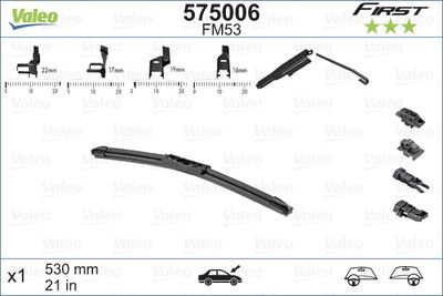 VALEO 575006 Щетка стеклоочистителя  для BMW Z3 (Бмв З3)
