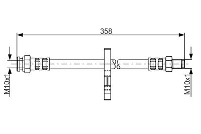 Brake Hose 1 987 481 019