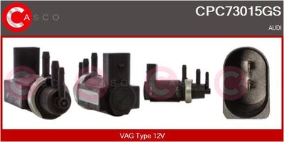 Měnič tlaku, výfukový systém CASCO CPC73015GS